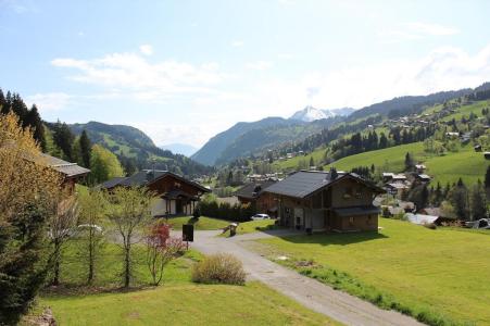 Urlaub in den Bergen 5 Zimmer Chalet für 8 Personen - Chalet Renaissance - Les Gets - Draußen im Sommer