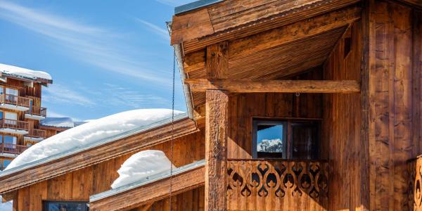 Urlaub in den Bergen Duplex Wohnung 10 Zimmer 14 Personnen - Chalet Riva - La Plagne - Balkon