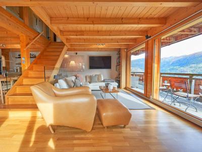 Каникулы в горах Chalet Roche des 4 Vallées - Thyon - Салон