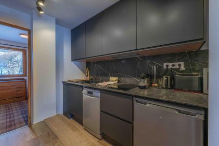 Vacaciones en montaña Apartamento 3 piezas para 4 personas (B) - Chalet Rocher - Méribel - Cocina