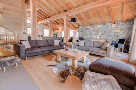 Holiday in mountain resort 6 room chalet 12 people - Chalet Roches Noires - Morzine - Living room