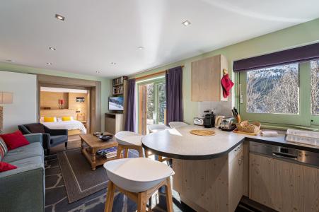 Urlaub in den Bergen 3-Zimmer-Appartment für 4 Personen (2) - Chalet Ruisseau de la Renarde - Méribel - Wohnzimmer