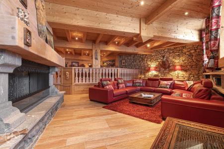 Holiday in mountain resort 7 room duplex chalet 20 people - Chalet Saint Georges - Val Cenis - Living room