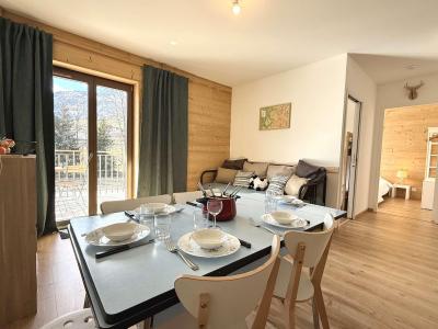 Vacaciones en montaña Apartamento 2 piezas cabina para 6 personas (C103) - Chalet Saint Victor - Praz sur Arly - Comedor