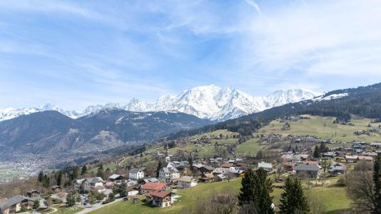 Vakantie in de bergen Chalet triplex 7 kamers 10 personen - Chalet Sapi - Combloux - Terras