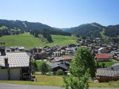 Urlaub in den Bergen 5 Zimmer Chalet für 10 Personen - Chalet Simche - Les Gets - Draußen im Sommer