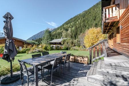 Каникулы в горах Chalet Sixtine - Chamonix - Терраса