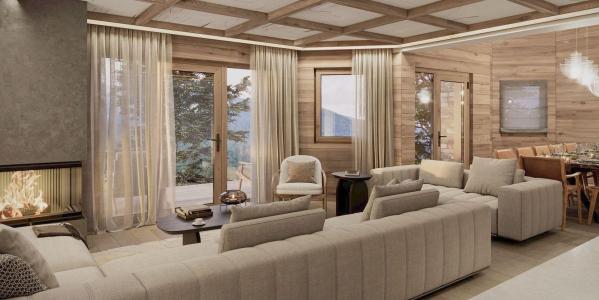 Holiday in mountain resort 12 room triplex chalet 12 people - Chalet Sneg - Tignes - Living room