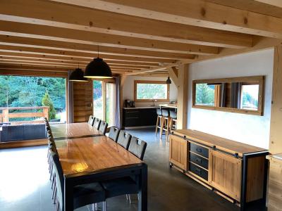 Urlaub in den Bergen Triplex-Chalet 6 zimmer 12 Personnen - Chalet Soleya - Le Grand Bornand - Wohnzimmer