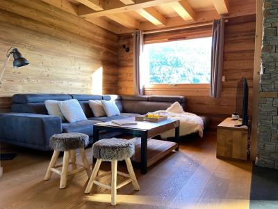 Urlaub in den Bergen Triplex-Chalet 6 zimmer 12 Personnen - Chalet Soleya - Le Grand Bornand - Wohnzimmer