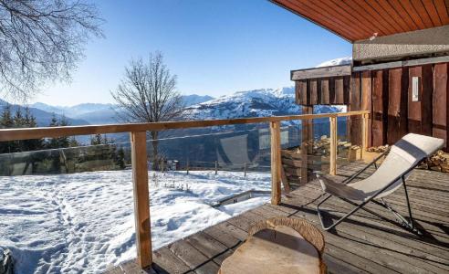Vacances en montagne Chalet triplex 6 pièces 12 personnes - Chalet St Barth - Les Arcs - Terrasse