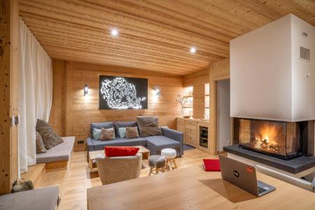 Wakacje w górach Domek górski triplex 6 pokojowy  dla 12 osób - Chalet St Barth - Les Arcs - Salon