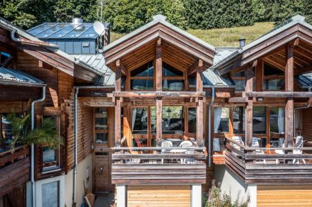 Rent in ski resort Semi-detached 5 room chalet 8 people - Chalet Télémark - Les Gets - Summer outside