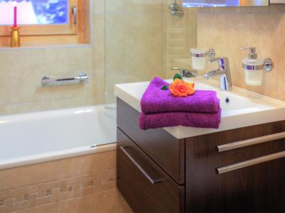 Holiday in mountain resort Chalet Teychenne Mungo - Thyon - Bathroom