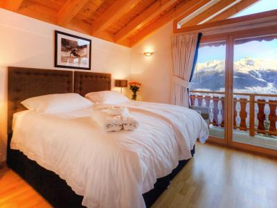 Holiday in mountain resort Chalet Teychenne Mungo - Thyon - Bedroom