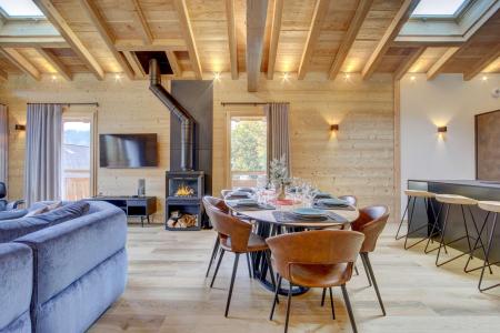 Urlaub in den Bergen Triplex-Chalet 5 zimmer 9 Personnen - Chalet Tilly - Morzine - Wohnzimmer