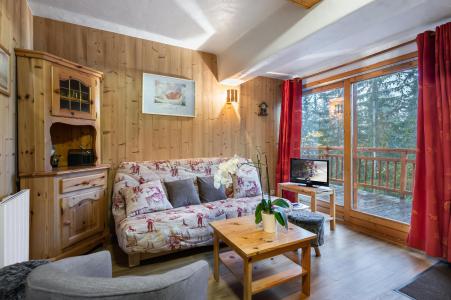 Vakantie in de bergen Appartement 2 kamers 4 personen - Chalet Toutounier - Courchevel - Woonkamer