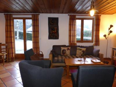 Urlaub in den Bergen 5 Zimmer Chalet für 8 Personen - Chalet Ulysse - Les Houches - Wohnzimmer