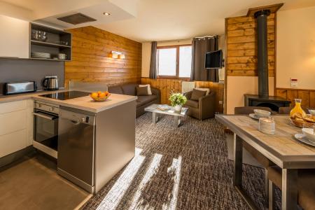 Holiday in mountain resort 3 room apartment 4-6 people - Chalet Val 2400 - Val Thorens - Living room
