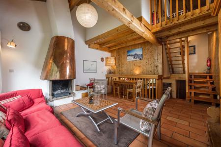 Vacanze in montagna Chalet Val Rogoney  - Val d'Isère - Soggiorno