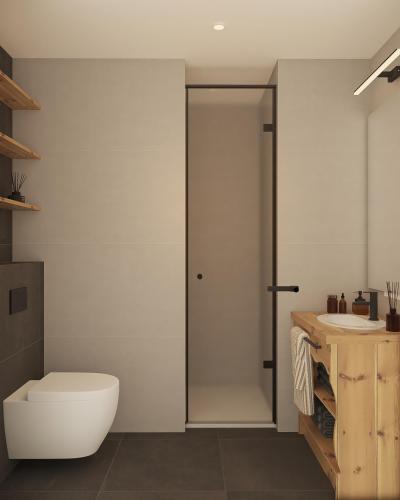 Vacances en montagne Studio 2 personnes (S) - Chalet Valora - Le Grand Bornand - Salle d'eau