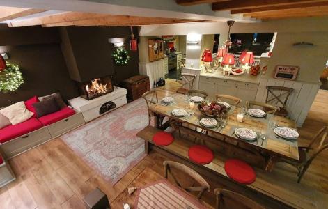 Каникулы в горах Шале 9 комнат 15 чел. - Chalet Vieux Logis - Alpe d'Huez - Салон