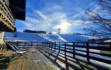 Urlaub in den Bergen 9 Zimmer Chalet für 15 Personen - Chalet Vieux Logis - Alpe d'Huez - Terrasse