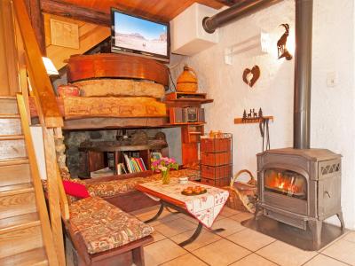 Urlaub in den Bergen Chalet Vieux Moulin - Champagny-en-Vanoise - Wohnzimmer