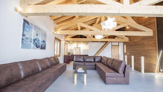 Urlaub in den Bergen Chalet Villarabout - Saint Martin de Belleville - Wohnzimmer