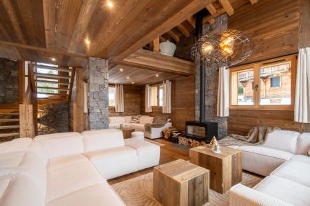 Каникулы в горах Шале 6 комнат 14 чел. - Chalet White Pepite - Les Gets - Салон