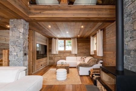 Каникулы в горах Шале 6 комнат 14 чел. - Chalet White Pepite - Les Gets - Салон