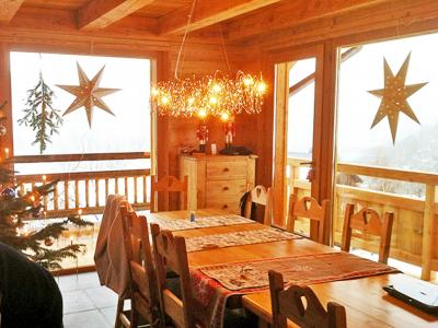Vacanze in montagna Chalet Ysengrin - Vaujany - Sala da pranzo