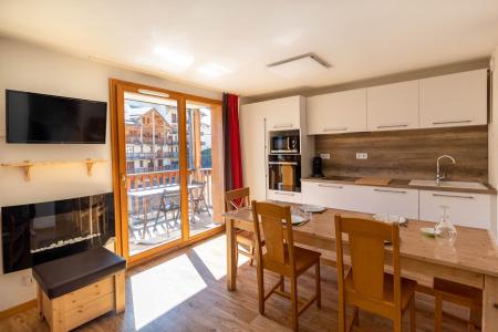 Vacaciones en montaña Apartamento dúplex 3 piezas 10 personas (216) - Chalets de Bois Méan A - Les Orres - Cocina