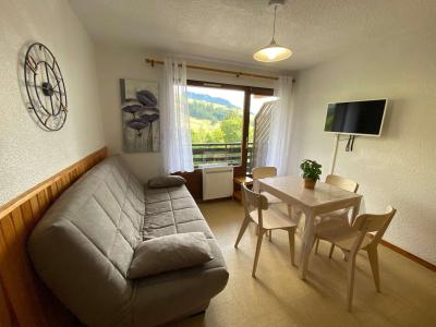 Vakantie in de bergen Studio cabine 4 personen (016) - Chalets de Lessy - Le Grand Bornand - Woonkamer