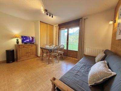 Holiday in mountain resort 2 room apartment 4 people (A01) - Chalets des Evettes - Flumet - Living room