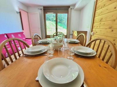 Urlaub in den Bergen 3-Zimmer-Appartment für 6 Personen (A3H) - Chalets des Evettes - Flumet - Wohnzimmer