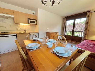 Vakantie in de bergen Appartement 2 kamers 4 personen (C19H) - Chalets des Evettes - Flumet - Woonkamer