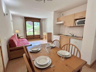 Vakantie in de bergen Appartement 2 kamers 4 personen (PSA120) - Chalets des Evettes - Flumet - Woonkamer