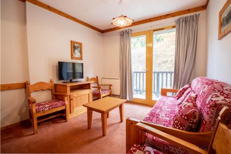 Wakacje w górach Apartament 2 pokojowy kabina 6 osób (B156) - Chalets du Thabor - Valfréjus - Pokój gościnny