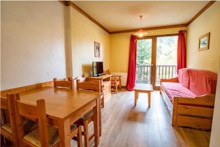 Vakantie in de bergen Appartement 2 kamers 4 personen (A9) - Chalets du Thabor - Valfréjus - Woonkamer