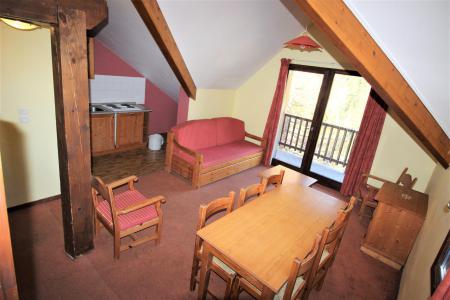 Vakantie in de bergen Appartement 3 kamers mezzanine 8 personen (A334) - Chalets du Thabor - Valfréjus - Woonkamer