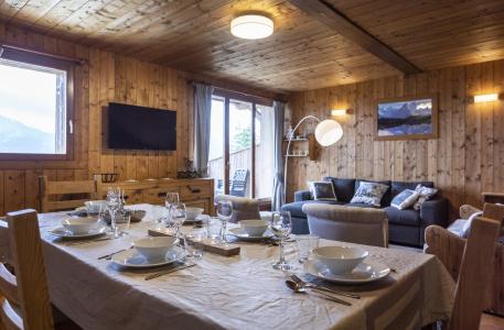 Vakantie in de bergen Appartement 5 kamers 10 personen (KC) - Chalets Kandahar - La Rosière - Woonkamer