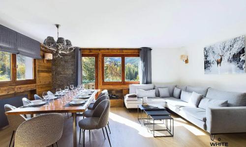 Urlaub in den Bergen 4 Zimmer Chalet für 10 Personen (110m²) - Chalets Le Cepe - Courchevel - Draußen im Sommer