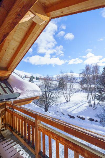Holiday in mountain resort 5 room triplex chalet 8 people (Friandise) - Chalets Les Balcons du Golf - Alpe d'Huez - Balcony