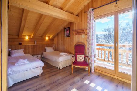 Wakacje w górach Domek górski triplex 5 pokojowy  dla 8 osób (Rébèque) - Chalets Les Balcons du Golf - Alpe d'Huez - Pokój na poddaszu