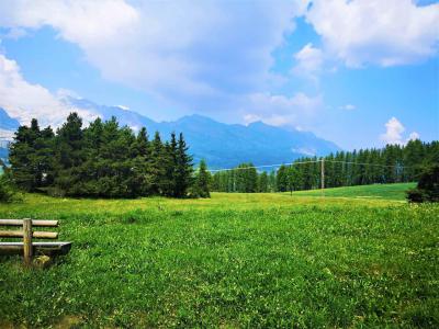 Urlaub in den Bergen Doppelchalethälfte 3 Zimmer für 7 Personen (23) - Chalets Les Flocons du Soleil - La Joue du Loup - Draußen im Sommer