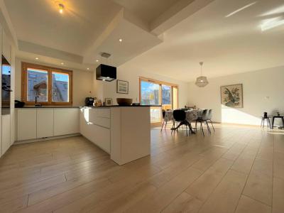 Holiday in mountain resort 4 room duplex chalet 8 people - CHALETS ROMARI - Serre Chevalier - Living room