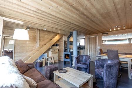 Vakantie in de bergen Appartement duplex 4 kamers 8 personen (15) - Clé des Champs - La Clusaz - Woonkamer