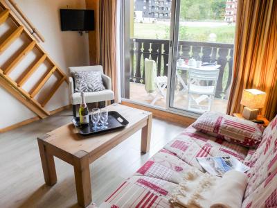 Vakantie in de bergen Appartement 1 kamers 4 personen (15) - Clos du Savoy - Chamonix - Woonkamer