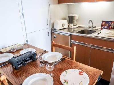 Vakantie in de bergen Appartement 1 kamers 4 personen (7) - Cosmos - Le Corbier - Woonkamer